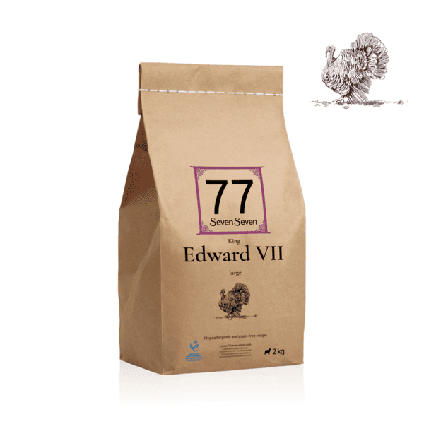 Worek karmy Large Edward VII z indykiem o wadze 2 kg
