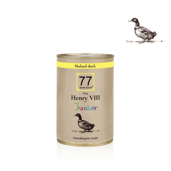 Puszka karmy Junior Napoleon I z koniną o pojemności 400 g