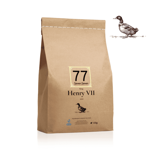 Worek karmy Mini Henry VIII z kaczką o wadze 6 kg