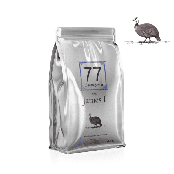 Worek karmy James I z perliczką o wadze 2 kg