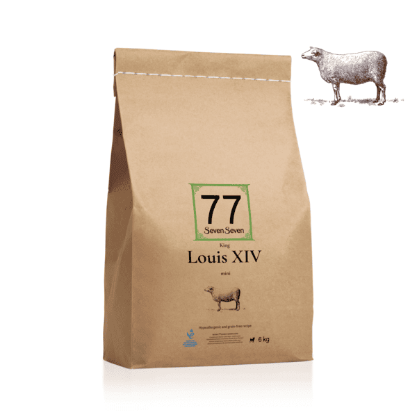Worek karmy Mini Louis XIV z jagnięciną o wadze 6 kg