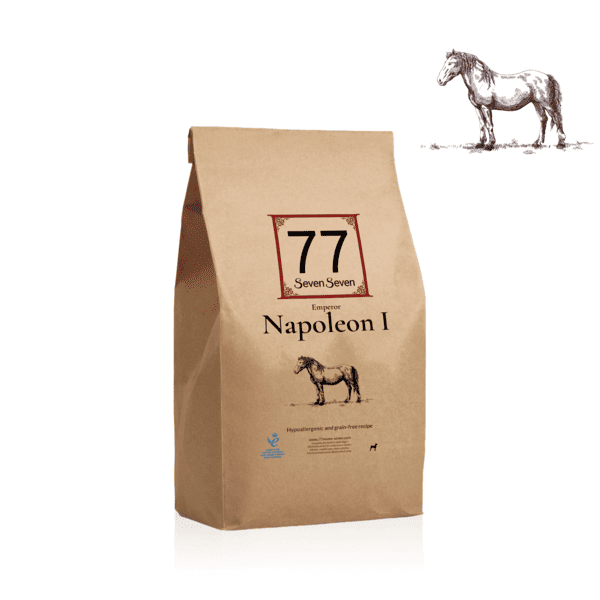 Opakowanie karmy Napoleon I z koniną