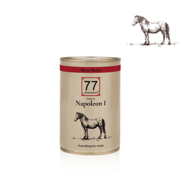 Puszka karmy Napoleon I z koniną o pojemności 400 g