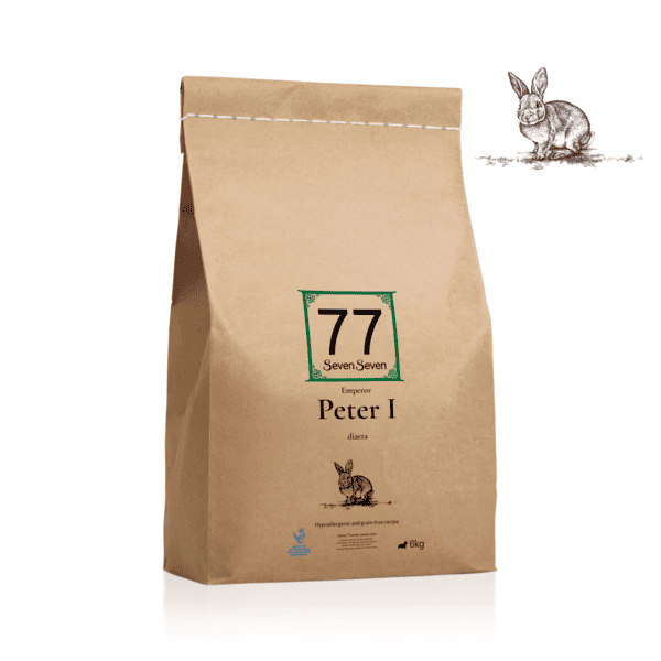 Worek karmy Diaeta Peter I z królikiem o wadze 6 kg