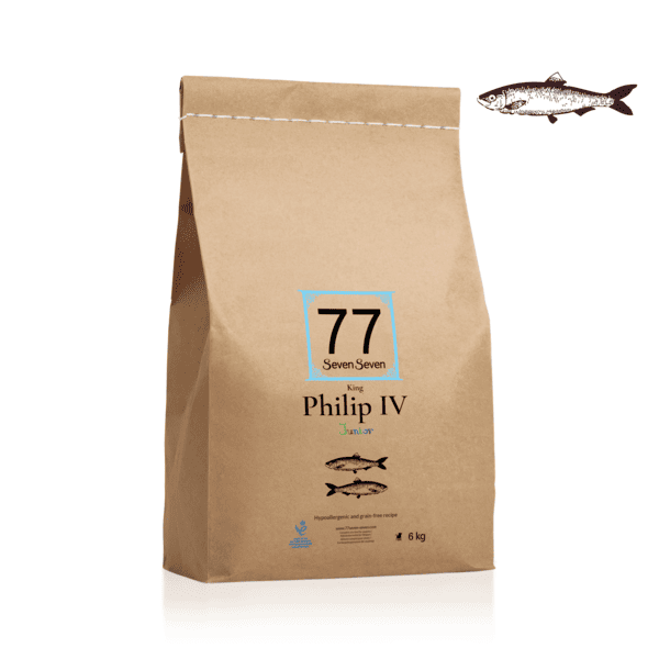 Worek karmy Junior Philip IV z łososiem o wadze 6 kg