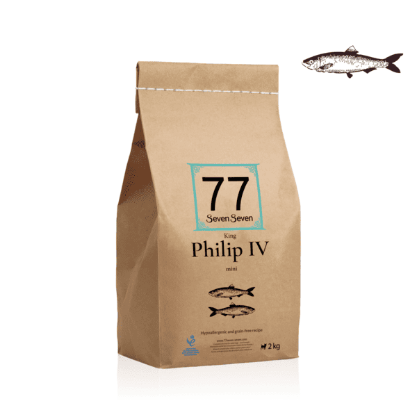 Worek karmy Mini Philip IV z pstrągiem o wadze 2 kg