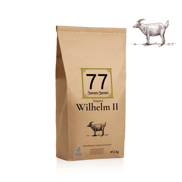 Worek karmy Wilhelm II z koźliną o wadze 2 kg